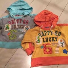 あっきぃ様専用SPUNKY KID パーカーセットのサムネイル