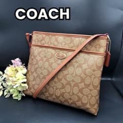 美品】COACH コーチ ショルダーバッグ シグネチャー F54343 - メルカリ