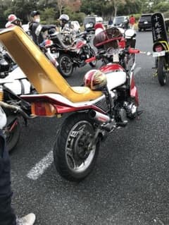 CBX400F 三段シート墓石のサムネイル