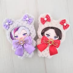 ③ 2着セット 【サイズ1：10cmぬいぐるみ】 にじぱぺ等 着ぐるみ