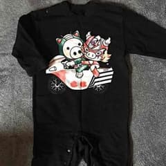 値下げ☆DRUG STORE'S ロンパースSize80のサムネイル