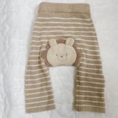 バースデイ Cottoli レギンス ライオン ボーダー 90cmのサムネイル