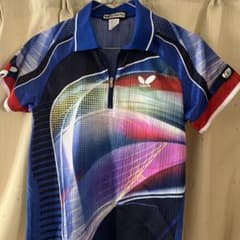 Butterfly 卓球 ユニフォーム ブルー 3Sサイズのサムネイル