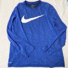 ナイキ 長袖 Tシャツ ブルー Lサイズ AV5398 ドライフィット ロンT