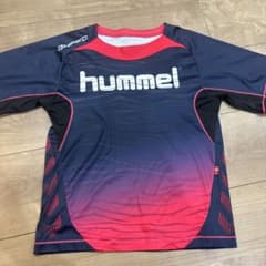 hummel JASPO 130 ネイビー/レッド シャツのサムネイル