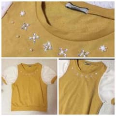 【即決可能！】OLIVE...♪*゜ビジュー付きトップスのサムネイル