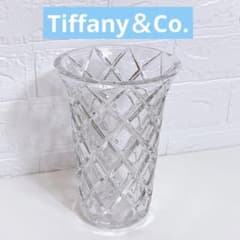 美品Tiffany＆Co.  ティファニー　クリスタルガラス花瓶フラワーベース m75181838350_1.jpg?1726103637
