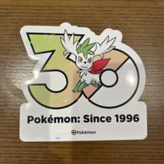 韓国限定 ポケモン 30周年 シェイミ ステッカーのサムネイル