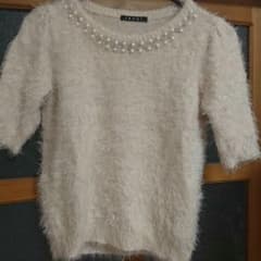 INGNI 美品 半袖シャギーニットのサムネイル