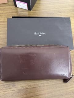Paul Smith ブラウンレザー長財布のサムネイル