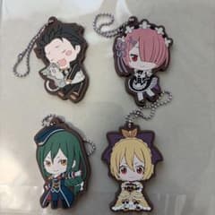 Re:ゼロ ナツキスバル クルシュ フェルト ラムラバーチャーム 4点セットのサムネイル