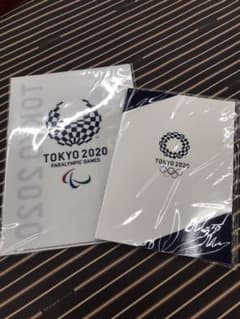 東京2020オリンピック　◉クリアファイル2枚入×1セット◉ノート1冊のサムネイル