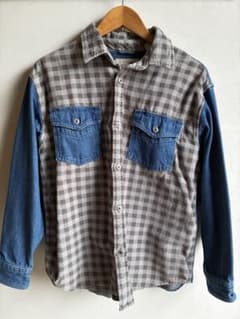 Levi's SilverTab コーデュロイ チェックシャツ Sのサムネイル