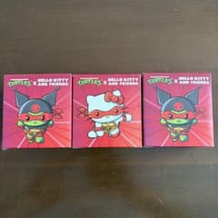 【海外限定】TURTLES × HELLO KITTY 3体セット
