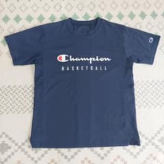 Champion バスケットボール Tシャツ ネイビーのサムネイル
