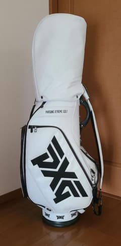 PXG ゴルフバッグ ホワイトカモフラージュ PXG キャディバッグ ツアーモデル ホワイト - メルカリ