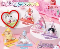 サンリオキャラクターズ シャカシャカテトラチャーム ポチャッコ ガチャのサムネイル