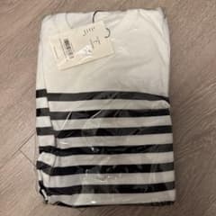 ひ*a様 Border Knit T-shirt スビンプラチナムニットのサムネイル