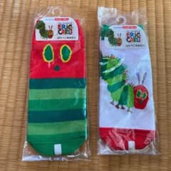 はらぺこあおむし 靴下 ソックス 2セットのサムネイル