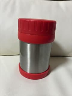 ニッセン ステンレスフードポット 350ml レッド