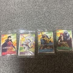 セブンイレブン限定ワンピースカード ルフィ、ニカ、ロー、キッド