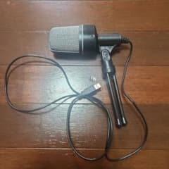 USB コンデンサーマイク 本体 スタンド付きのサムネイル