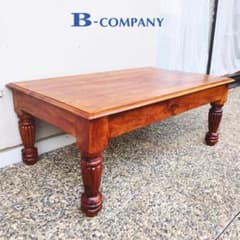 B-company アンティーク調 ろくろ脚 センターテーブル コーヒーテーブル B-company アンティーク調 ろくろ脚 センターテーブル コーヒー