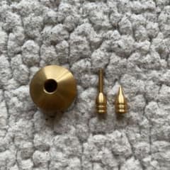 真鍮製エアーダスターアダプター　注入用3点セットのサムネイル