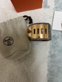 HERMES FICELLE/OMBRE　ローズゴールド金具のサムネイル