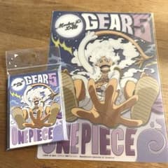 ワンピース ルフィ ギア5 ニカ メモ帳&下敷き セット 新品 新学期 入学