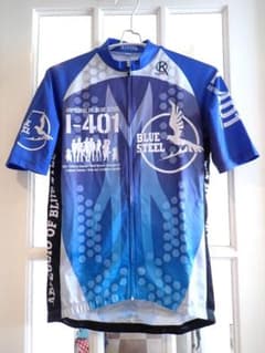 [푸른 강철 아르페지오] 사이클 저지 BLUE STEAL size:L