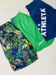 アスレタATHLETA サッカーパンツ　ハーフパンツ3枚のサムネイル