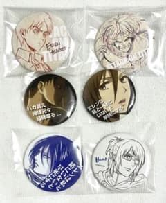 進撃の巨人 wit 缶バッジセット、バラ売り可能 - メルカリ