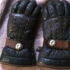 冬場本革手袋のサムネイル