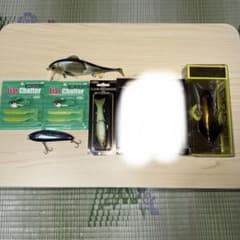 バス釣り引退　新品未開封 バス釣り引退セット ビックベイト他 - メルカリ