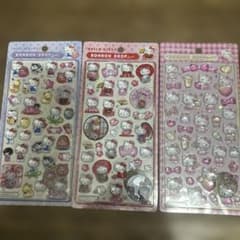 ハローキティ ボンボン ドロップ シール 3枚セット