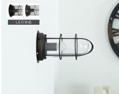 BeauBelle バルコウォールライト（ブラック）LED電球付き　新品、未使用のサムネイル
