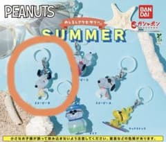 PEANUTS めじるしアクセサリー SUMMER ガチャ スヌーピーＢのサムネイル