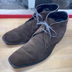UNITED ARROWS スエードチャッカブーツ ダークブラウン