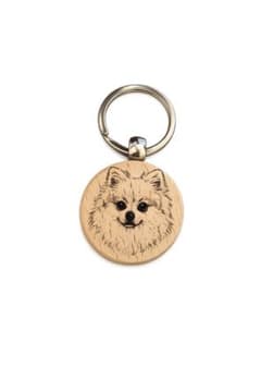 ハンドメイド 木製キーホルダーのサムネイル