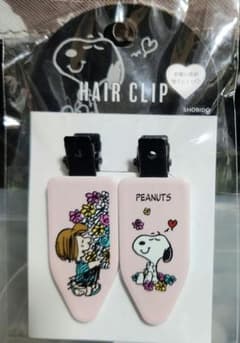 新品　スヌーピー 前髪クリップ ヘアクリップのサムネイル