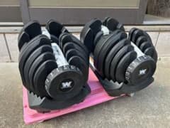 引取歓迎】BARWING 可変式ダンベル 40kg ダンベル - メルカリ