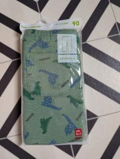 UNIQLO ベビー レギンス 10分丈 恐竜柄 90のサムネイル