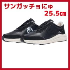 新品未使用】革スニーカー黒25.5㎝ サンガッチョにゅバンクシー - メルカリ