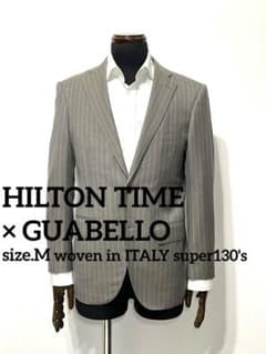 HILTON TIME◇イタリア製グアベロ高級生地◇メンズテーラード 