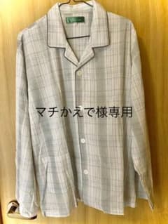 介護用　紳士　パジャマ　綿100%  Lサイズのサムネイル