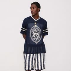 kith ネイビー グラフィックプリント Tシャツのサムネイル