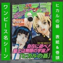 週刊少年ジャンプ 1999年17号※ヒカルの碁 表紙&巻頭※ワンピース名シーン有 m75218909367_1.jpg?1773493268
