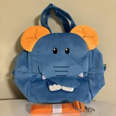たべっ子どうぶつ THE MOVIE 2-WAYふわふわバッグ ぞう