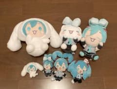 初音ミク/シナモロール/ぬいぐるみ/サンリオ